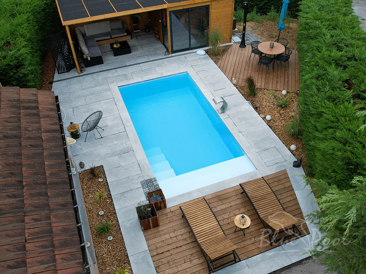 Piscine coque PE